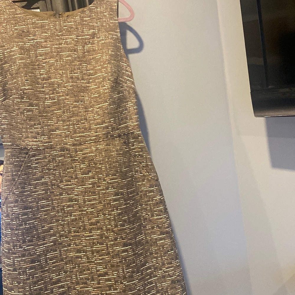 Brown and beige dress size 6
